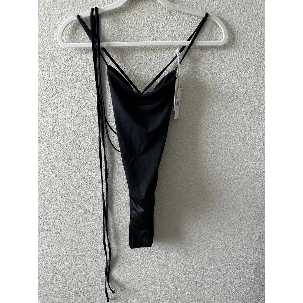GOOD AMERICAN Barely There One-Piece Swimsuit - Picture 8 of 16